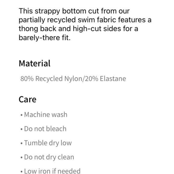 FABLETICS High Waisted Strappy Bikini Bottoms. - Picture 8 of 11